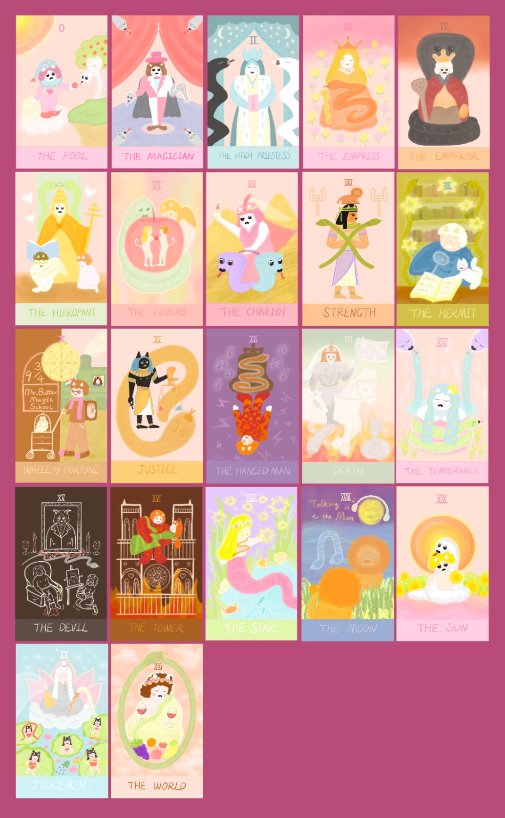 Mr. Butter Tarot Snake Year Edition
